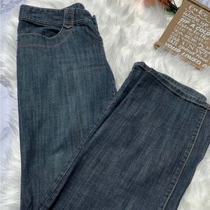 Michael Kors dark blue demon jeans